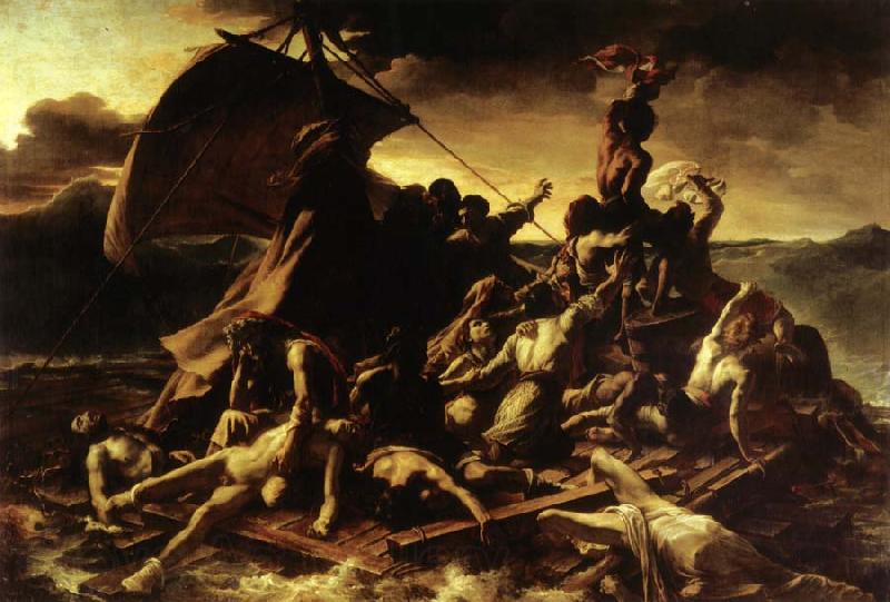 Theodore Gericault THe Raft of the Medusa France oil painting art